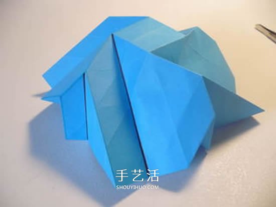 手工玫瑰花怎么疊圖解 玫瑰花折疊方法教程 -  itrip.net.cn