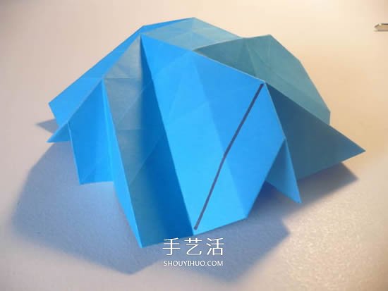 手工玫瑰花怎么疊圖解 玫瑰花折疊方法教程 -  itrip.net.cn
