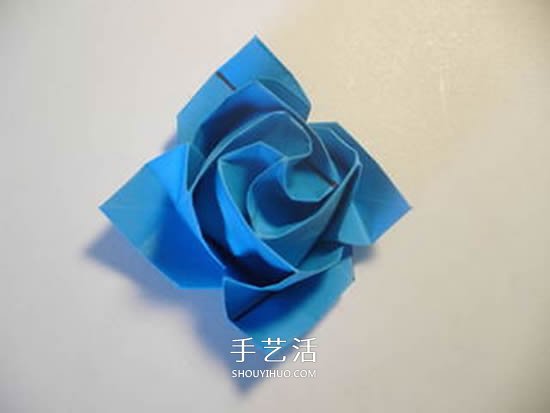 手工玫瑰花怎么疊圖解 玫瑰花折疊方法教程 -  itrip.net.cn