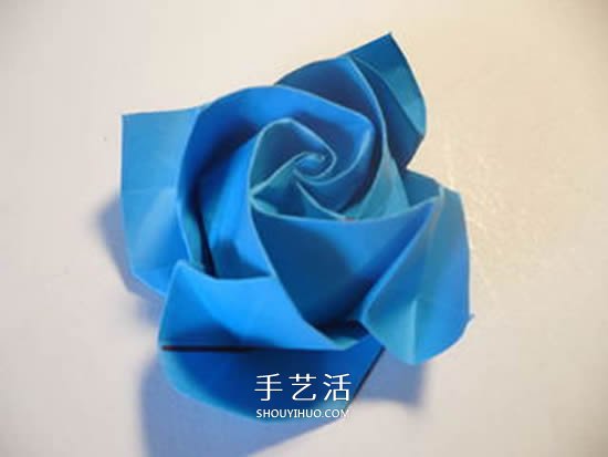 手工玫瑰花怎么疊圖解 玫瑰花折疊方法教程 -  itrip.net.cn