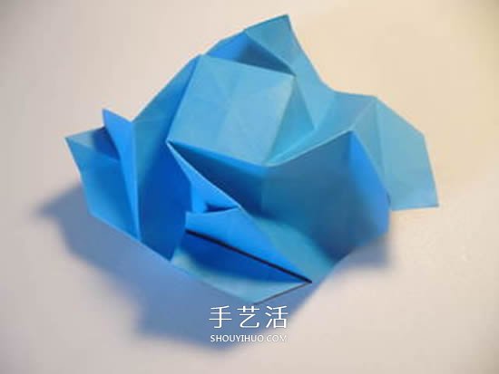 手工玫瑰花怎么疊圖解 玫瑰花折疊方法教程 -  itrip.net.cn