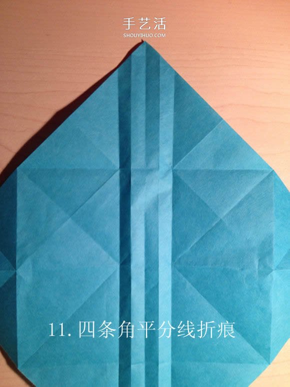 葉蟲的折紙方法圖解 如何折葉子蟲的步驟圖 -  itrip.net.cn