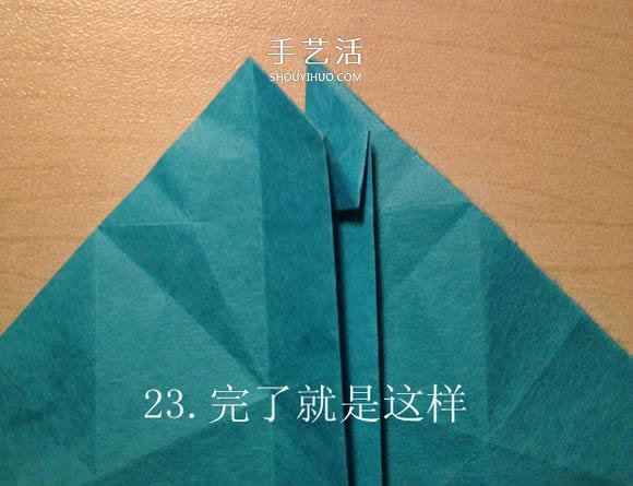 葉蟲的折紙方法圖解 如何折葉子蟲的步驟圖 -  itrip.net.cn
