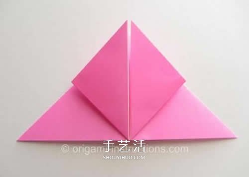 旋轉(zhuǎn)玫瑰怎么折圖解 手工旋轉(zhuǎn)的玫瑰花折紙 -  itrip.net.cn