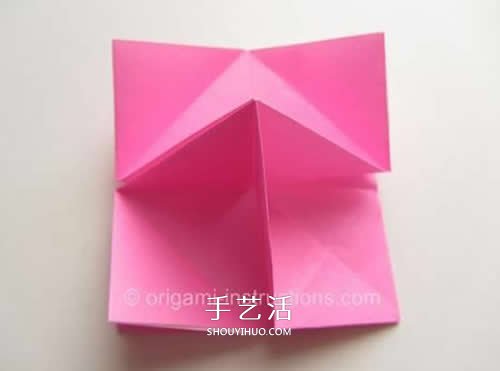 旋轉(zhuǎn)玫瑰怎么折圖解 手工旋轉(zhuǎn)的玫瑰花折紙 -  itrip.net.cn