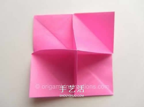 旋轉(zhuǎn)玫瑰怎么折圖解 手工旋轉(zhuǎn)的玫瑰花折紙 -  itrip.net.cn