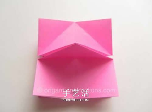 旋轉(zhuǎn)玫瑰怎么折圖解 手工旋轉(zhuǎn)的玫瑰花折紙 -  itrip.net.cn