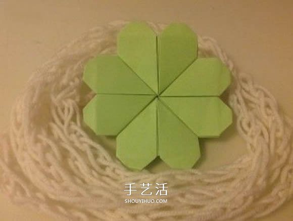 最簡單四葉草的折法 幼兒折紙四葉草的教程 -  itrip.net.cn