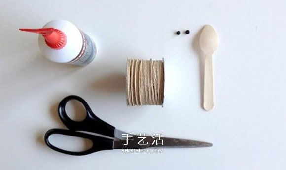 一次性勺子制作小動物 簡單勺子創(chuàng)意手工圖片 -  itrip.net.cn