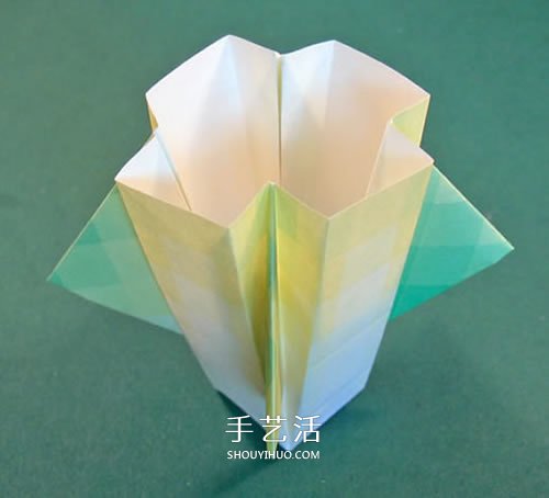 手工花瓶的折法圖解 詳細(xì)折花瓶教程步驟 -  itrip.net.cn