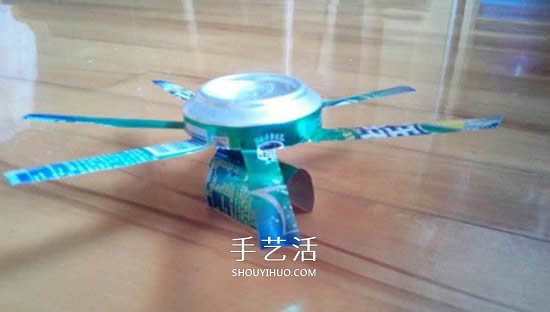 易拉罐做直升飛機(jī)模型 手工易拉罐直升機(jī)模型 -  itrip.net.cn