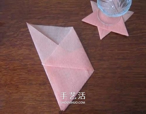手工六角星杯墊的折法 簡單星星杯墊怎么折 -  itrip.net.cn