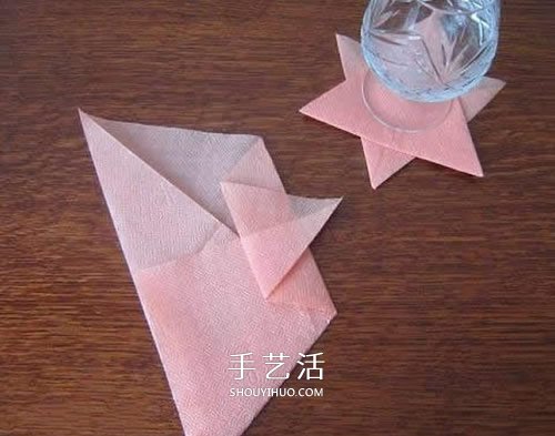 手工六角星杯墊的折法 簡單星星杯墊怎么折 -  itrip.net.cn