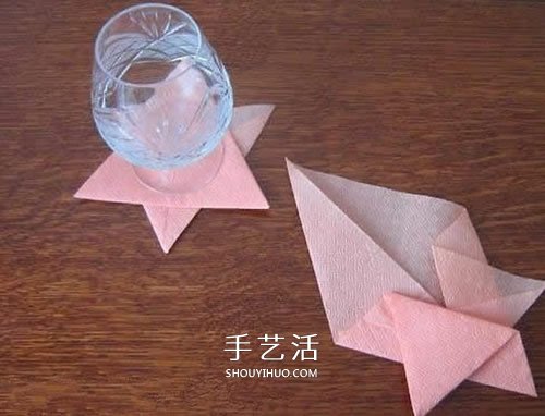 手工六角星杯墊的折法 簡單星星杯墊怎么折 -  itrip.net.cn