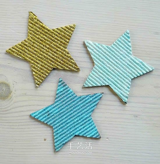 簡單又漂亮圣誕星星DIY 自制圣誕樹掛飾星星 -  itrip.net.cn