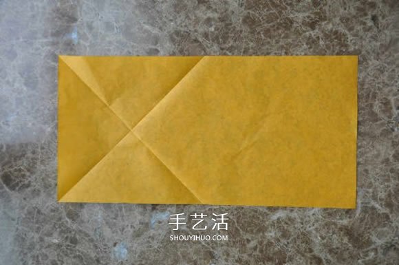 手工折紙大黃鴨的步驟 黃色鴨子的折法圖解 -  itrip.net.cn
