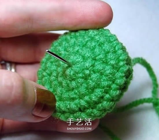 冬天保暖烏龜手鏈編法 鉤針編織卡通手鏈圖解 -  itrip.net.cn