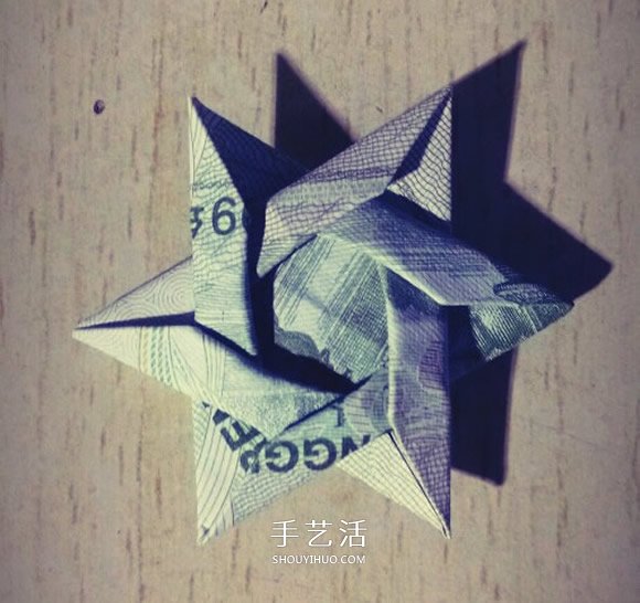 一元紙幣折紙六角星 復(fù)雜紙幣六角星星折法 -  itrip.net.cn