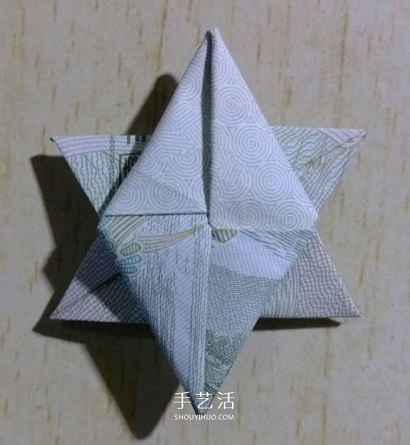 一元紙幣折紙六角星 復(fù)雜紙幣六角星星折法 -  itrip.net.cn
