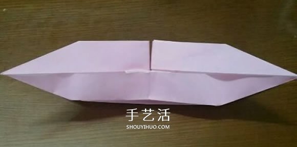 揚(yáng)帆帆船的折法圖解 折紙古代帆船的步驟圖 -  itrip.net.cn
