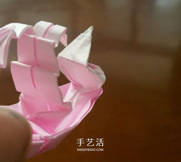 揚(yáng)帆帆船的折法圖解 折紙古代帆船的步驟圖 -  itrip.net.cn