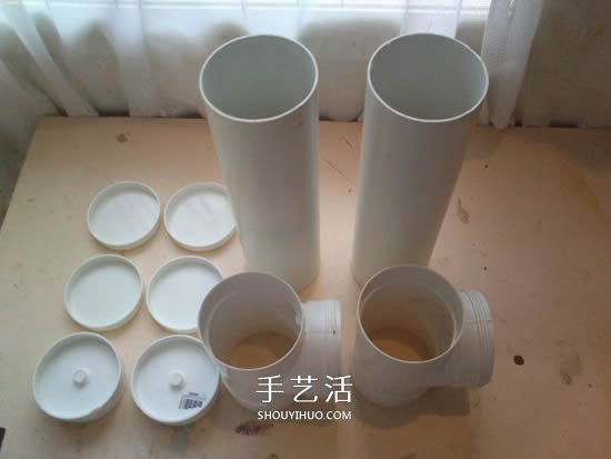 自制T型管道飼料器教程 雞的喂食器做法圖解 -  itrip.net.cn