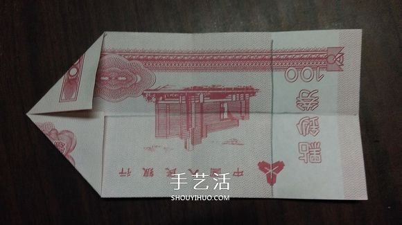 五瓣蓮的折紙方法圖解 紙幣折五瓣蓮的步驟 -  itrip.net.cn