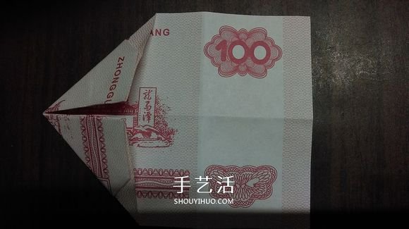 五瓣蓮的折紙方法圖解 紙幣折五瓣蓮的步驟 -  itrip.net.cn