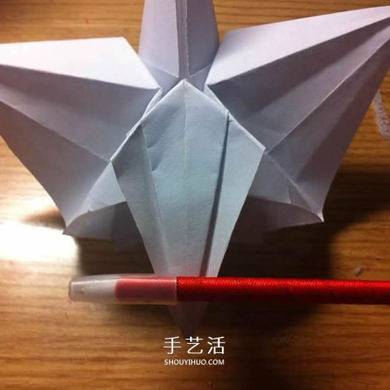 千紙鶴收納盒怎么折 折紙可做收納盒的千紙鶴 -  itrip.net.cn