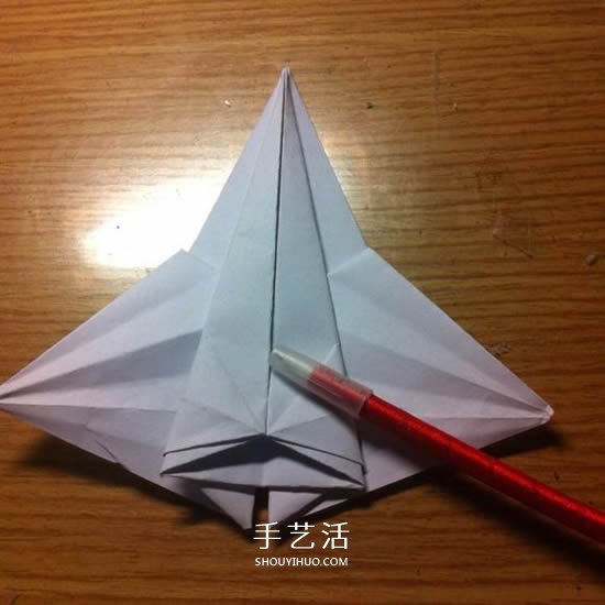 千紙鶴收納盒怎么折 折紙可做收納盒的千紙鶴 -  itrip.net.cn