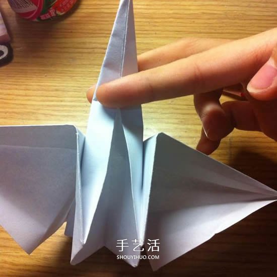 千紙鶴收納盒怎么折 折紙可做收納盒的千紙鶴 -  itrip.net.cn