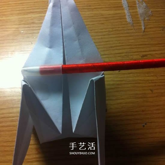 千紙鶴收納盒怎么折 折紙可做收納盒的千紙鶴 -  itrip.net.cn