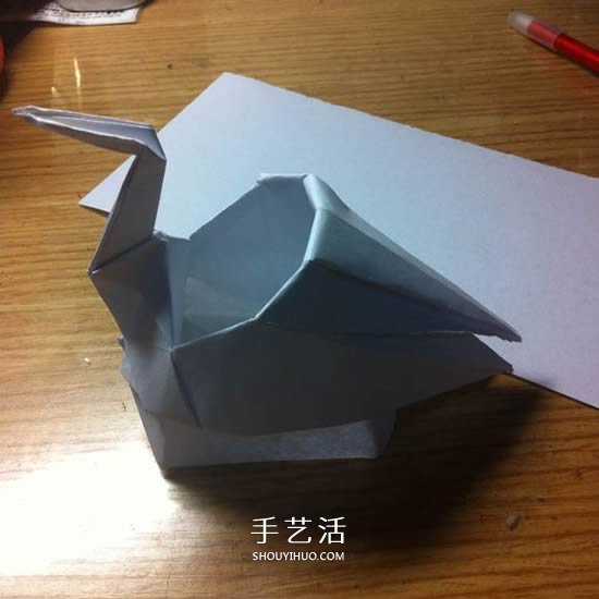 千紙鶴收納盒怎么折 折紙可做收納盒的千紙鶴 -  itrip.net.cn