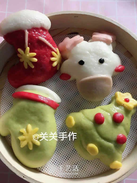 給孩子的圣誕禮物：手拿氣球圣誕老人的做法 -  itrip.net.cn