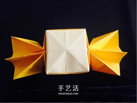 怎樣折糖果型的盒子 糖果造型盒子的折法圖解 -  itrip.net.cn