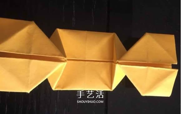 怎樣折糖果型的盒子 糖果造型盒子的折法圖解 -  itrip.net.cn