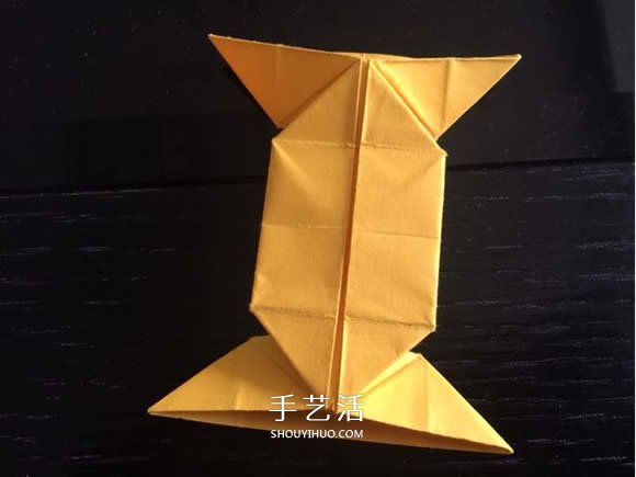怎樣折糖果型的盒子 糖果造型盒子的折法圖解 -  itrip.net.cn