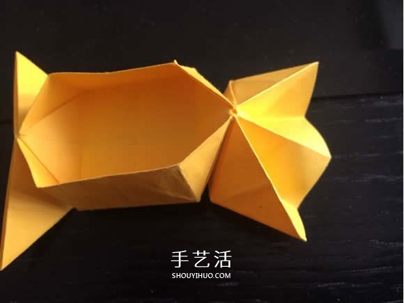 怎樣折糖果型的盒子 糖果造型盒子的折法圖解 -  itrip.net.cn