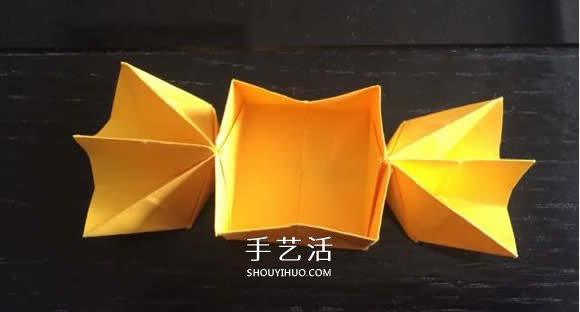 怎樣折糖果型的盒子 糖果造型盒子的折法圖解 -  itrip.net.cn