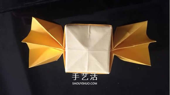 怎樣折糖果型的盒子 糖果造型盒子的折法圖解 -  itrip.net.cn