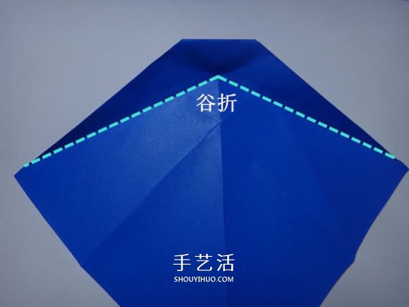 企鵝母子的折法圖解 一張紙折兩只企鵝步驟 -  itrip.net.cn