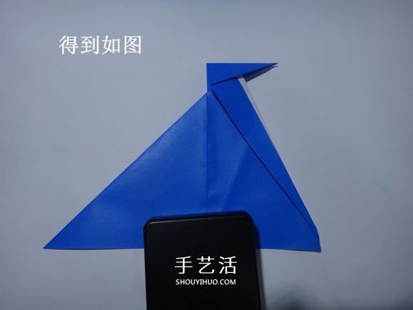 企鵝母子的折法圖解 一張紙折兩只企鵝步驟 -  itrip.net.cn