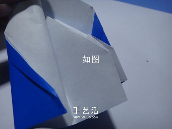 企鵝母子的折法圖解 一張紙折兩只企鵝步驟 -  itrip.net.cn