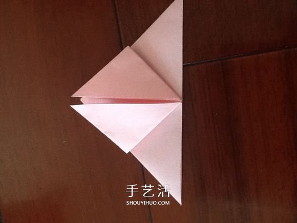 小清新旋轉(zhuǎn)玫瑰的折法 帶圖解和實拍步驟 -  itrip.net.cn