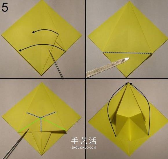 喜歡捕食魚(yú)類(lèi)的立體鵜鶘折紙方法圖解 -  itrip.net.cn