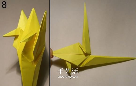 喜歡捕食魚(yú)類(lèi)的立體鵜鶘折紙方法圖解 -  itrip.net.cn