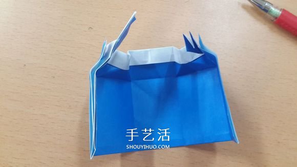 有趣的手工折紙教程 帶吸管牛奶盒的折法圖解 -  itrip.net.cn