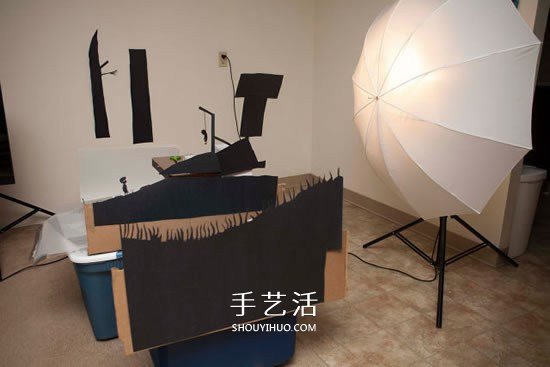 充滿魅力的卡紙剪紙 DIY生動的剪影照片 -  itrip.net.cn