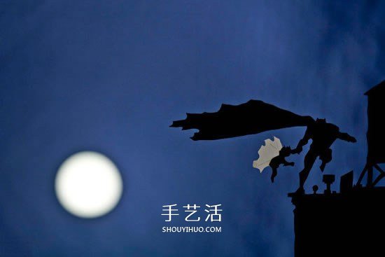充滿魅力的卡紙剪紙 DIY生動的剪影照片 -  itrip.net.cn