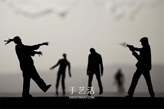 充滿魅力的卡紙剪紙 DIY生動的剪影照片 -  itrip.net.cn